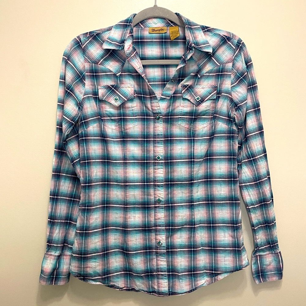 Wrangler Plaid Top